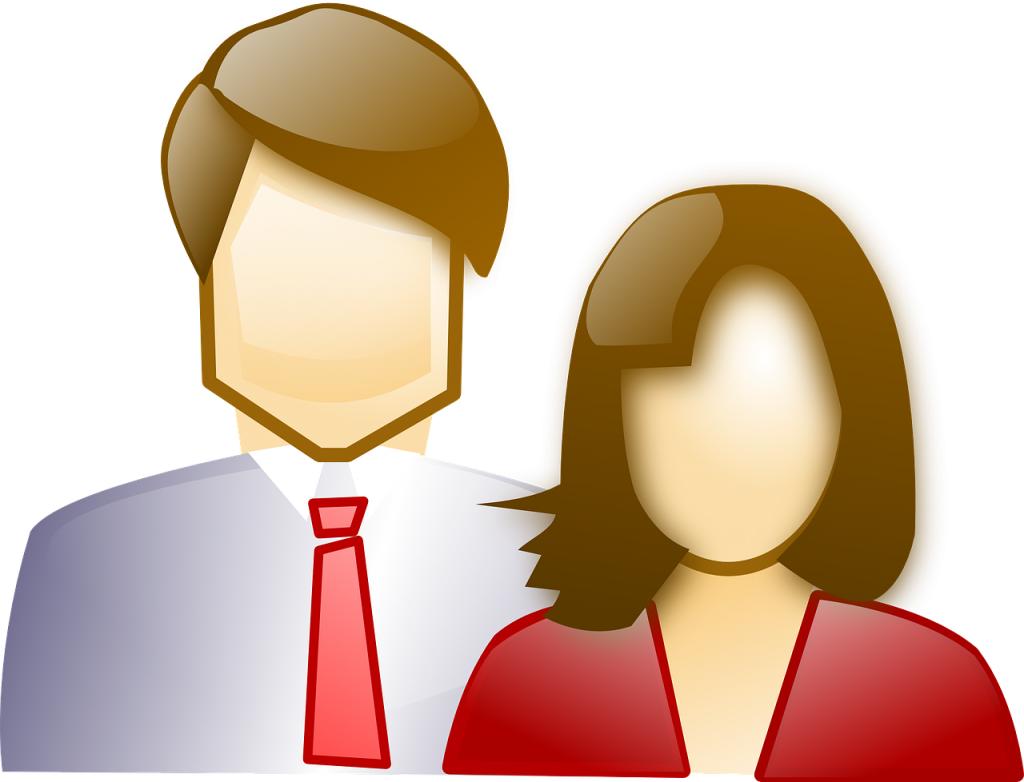 Clker Free Vector Images - Couple Clipart (1024x782)
