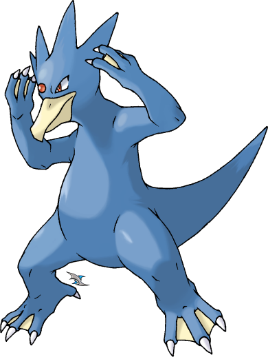View Golduck By Xous54 , - Pokemon Water Type (390x518)