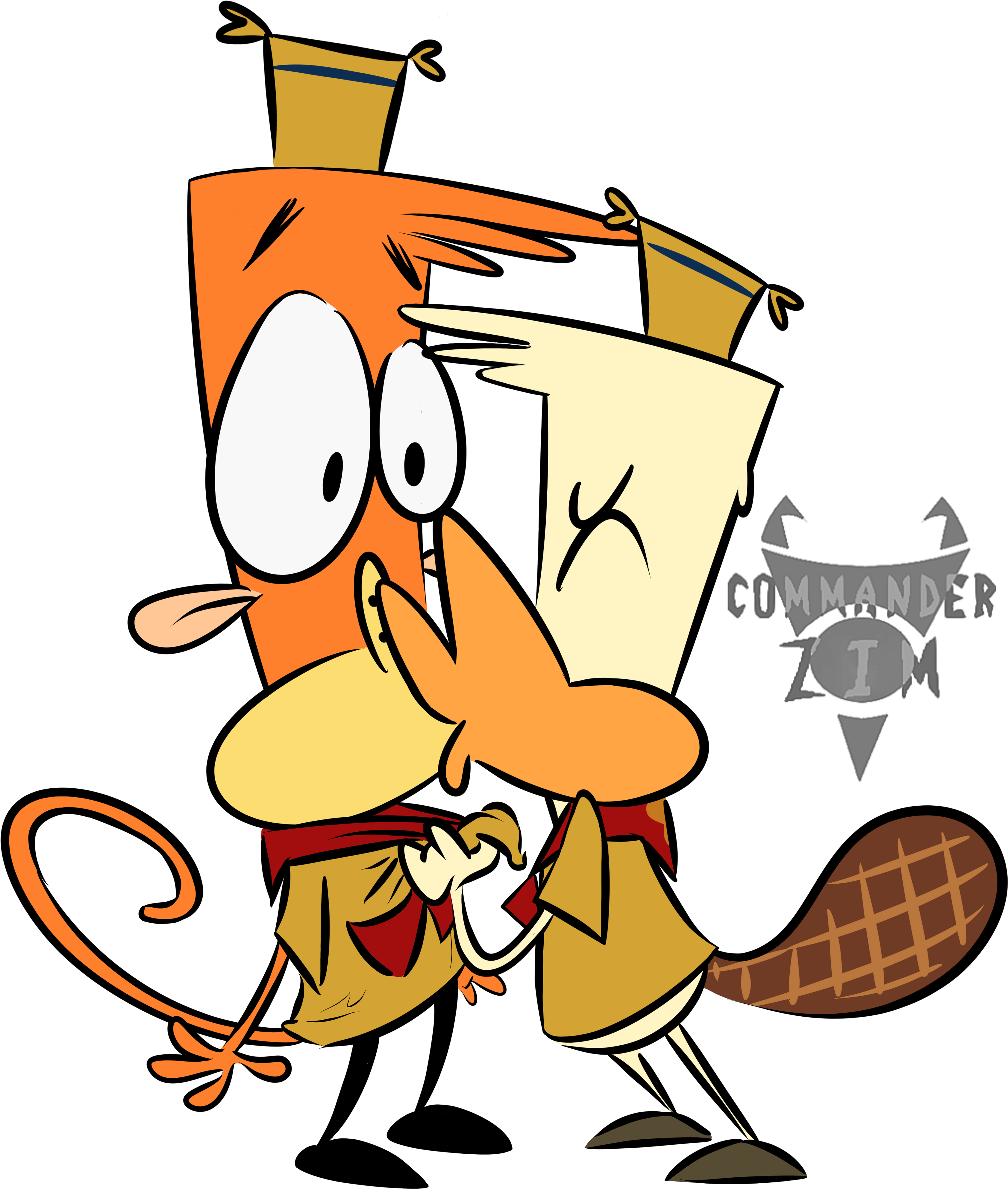 Lazed Kiss Attack Transparent Background Camplazlo - Zim Bringerofdoom Kiss (3508x4186)