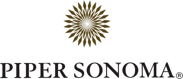 Ps Logo With Sunburst - Piper Sonoma Logo (664x298)