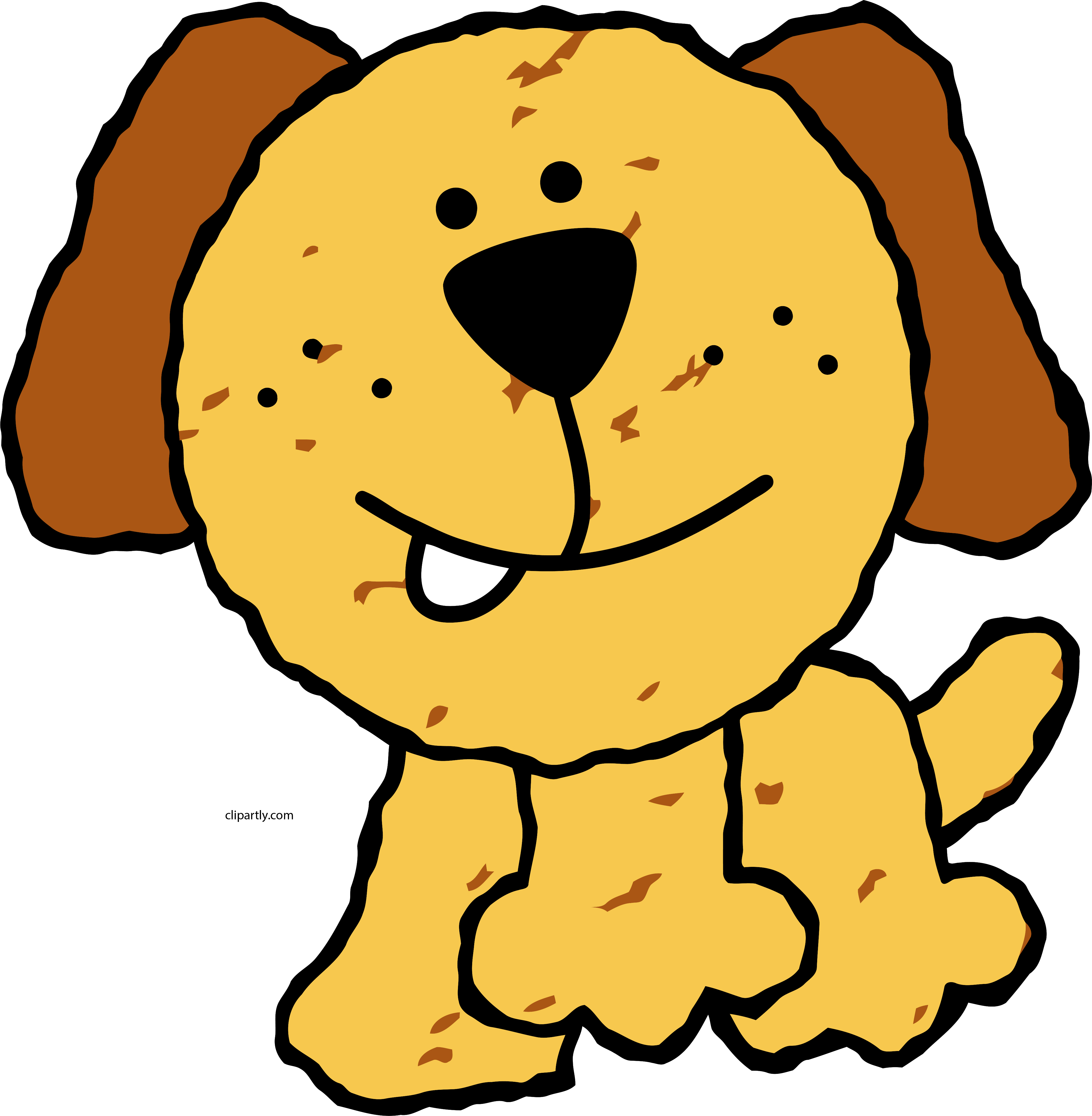 Clipart One Tooth Dog Png - Save Animal (4251x4345)