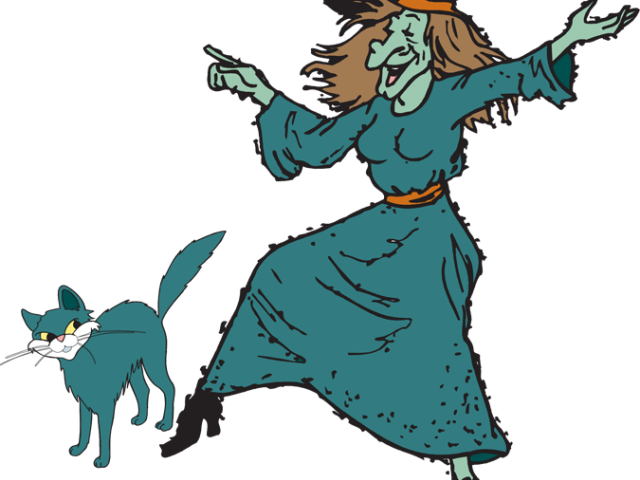 Halloween Clipart Clipart Kid Clip Art - Witchcraft (640x480)