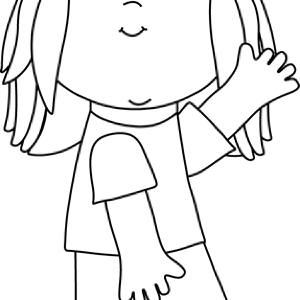 Kid Clipart Black And White Kids Clip Art Kids Images - Black And White Boy Clip Art (1024x1024)