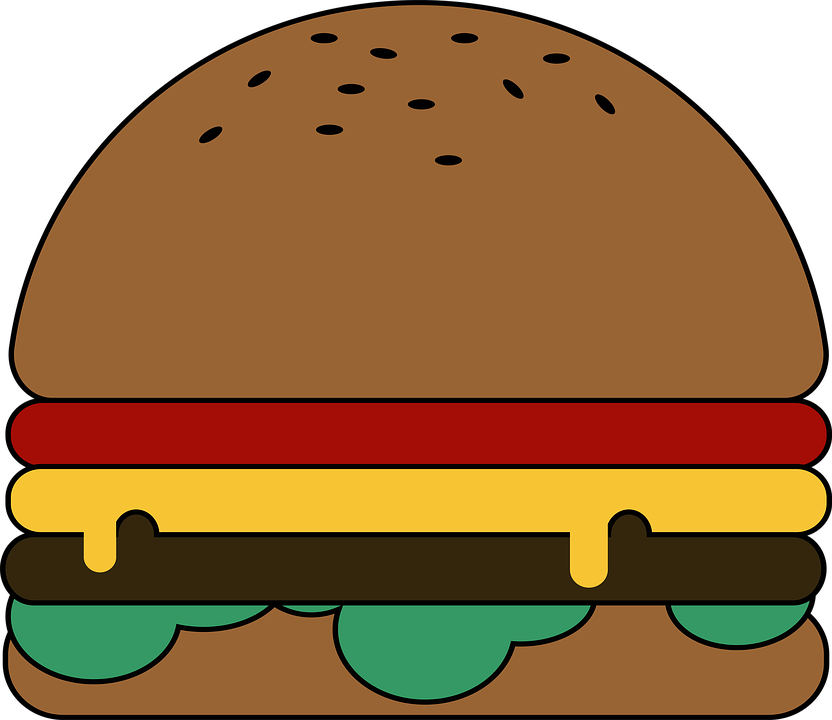 Food Hamburger Meal - Food Hamburger Meal (832x720)