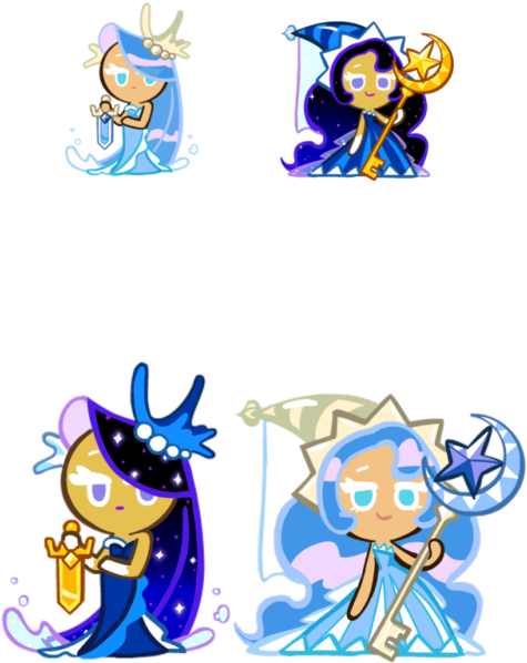 Finally Did This - Moonlight And Sea Fairy And Peppermint (500x602)