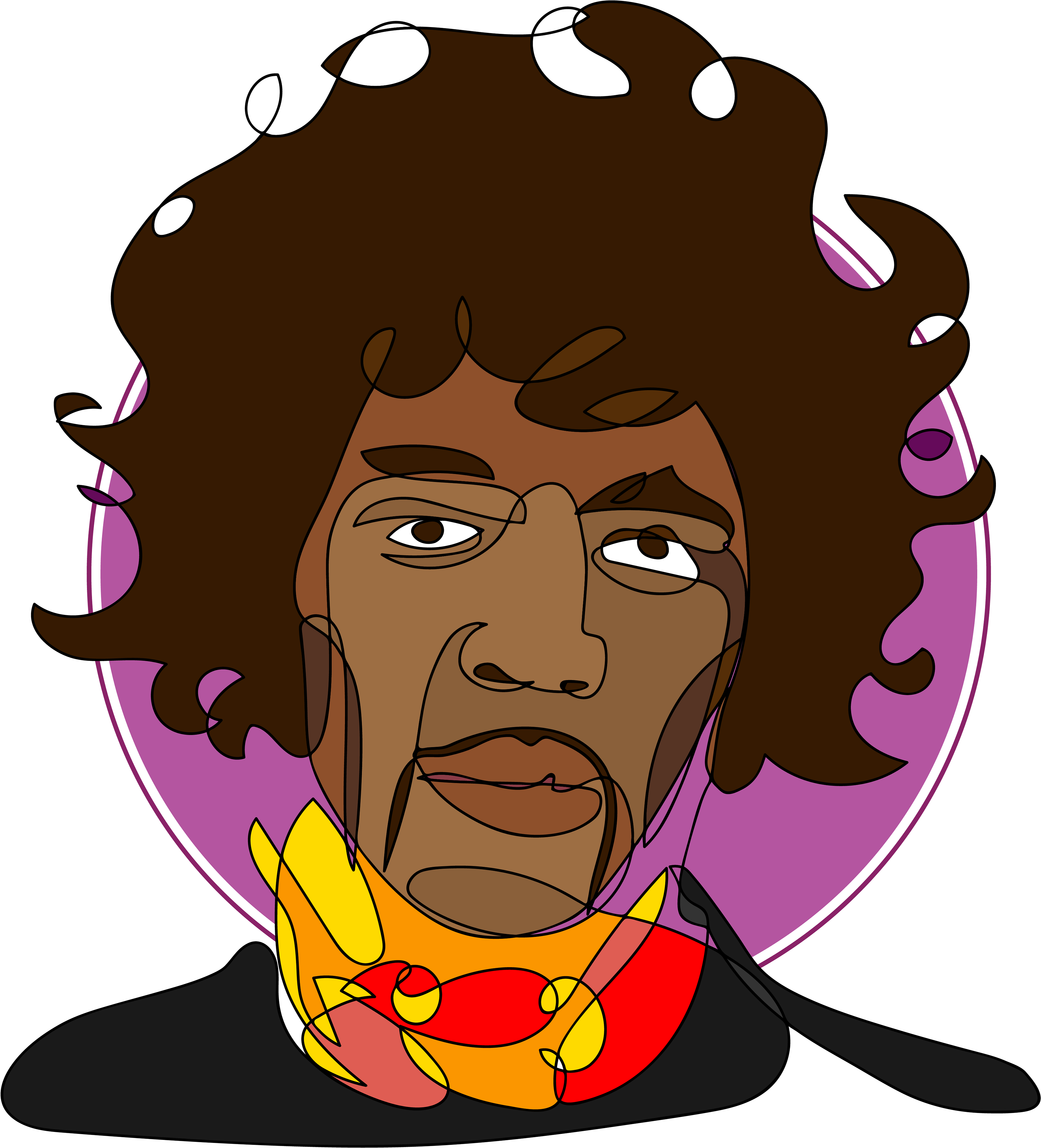 Jimi - " - Illustration (3840x3840)