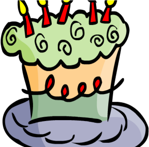 Birthday Cake Clipart Spring - Happy Birthday Cards To Print (487x481)