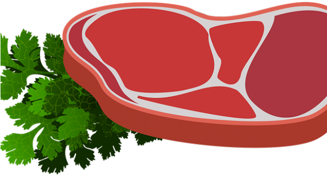 Meat Clipart Butcher Meat - Meat Food Clipart (640x480)