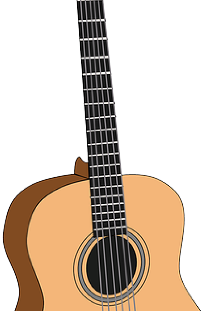 Acoustic Guitar Clipart Free Image On Pixabay Guitar - Guitar Clipart Png (1024x1024)