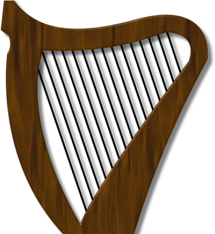 Harp Clipart String Instrument - Harp (640x480)