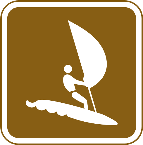 Road Sign - Windsurf - Señaletica De Actividades Turisticas (499x512)