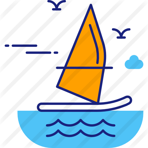 Windsurfing Free Icon - Windsurfing Free Icon (512x512)