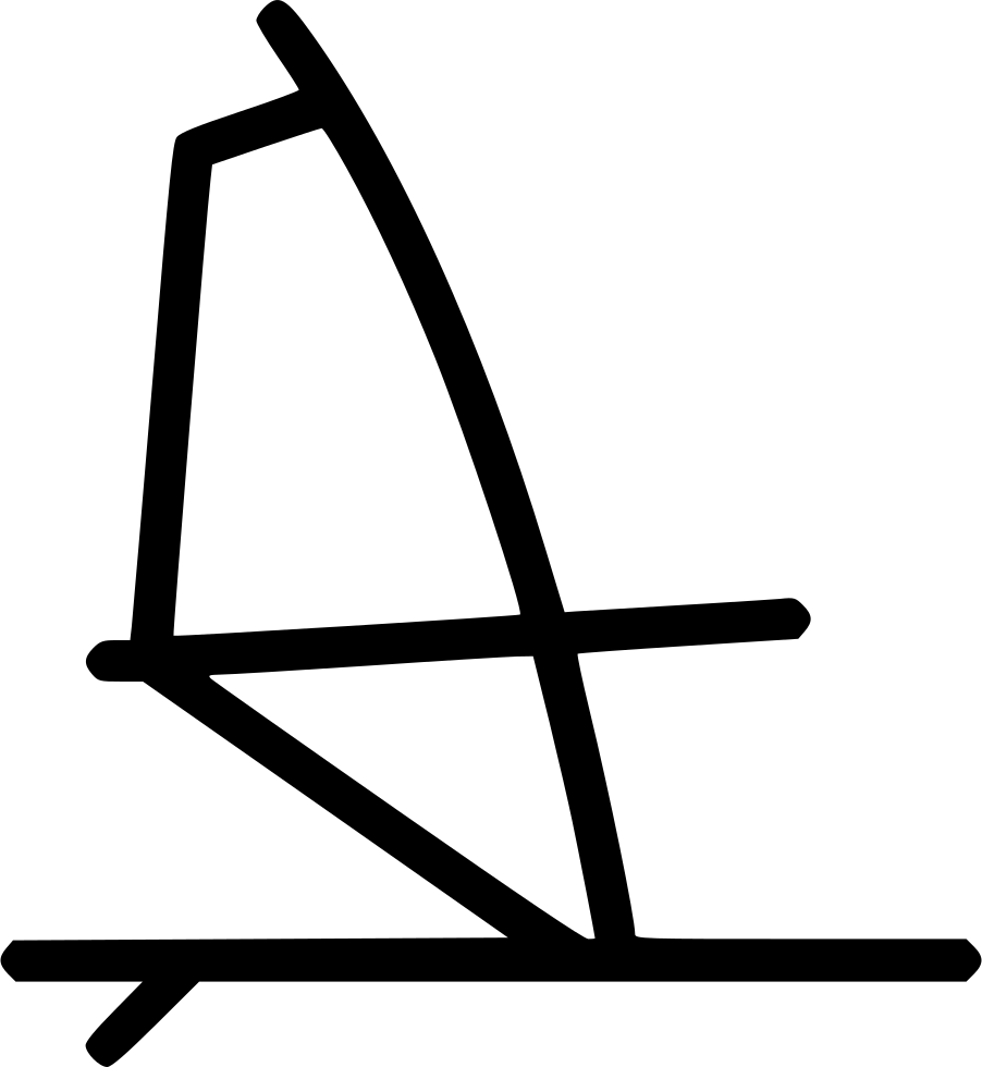 Wind Surf Water Sport Surfboard Beach Comments - Icon (902x980)