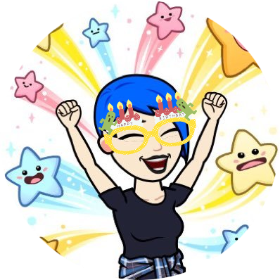 Mikky Aka Mismatched Purple - Lol Bitmoji (398x398)