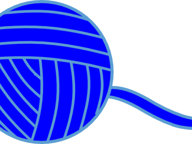 Ball Clipart String - Craft Scissors And Needles Png Clipart Gold (640x480)