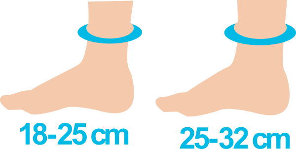 Measure The Ankle Circumference - Measure The Ankle Circumference (600x302)