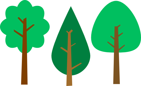 Summer Trees Clip Art At Clker - Traffic Sign (600x369)