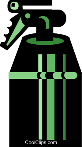 Paint Sprayer Royalty Free Vector Clip Art Illustration - Paint Sprayer Royalty Free Vector Clip Art Illustration (268x480)