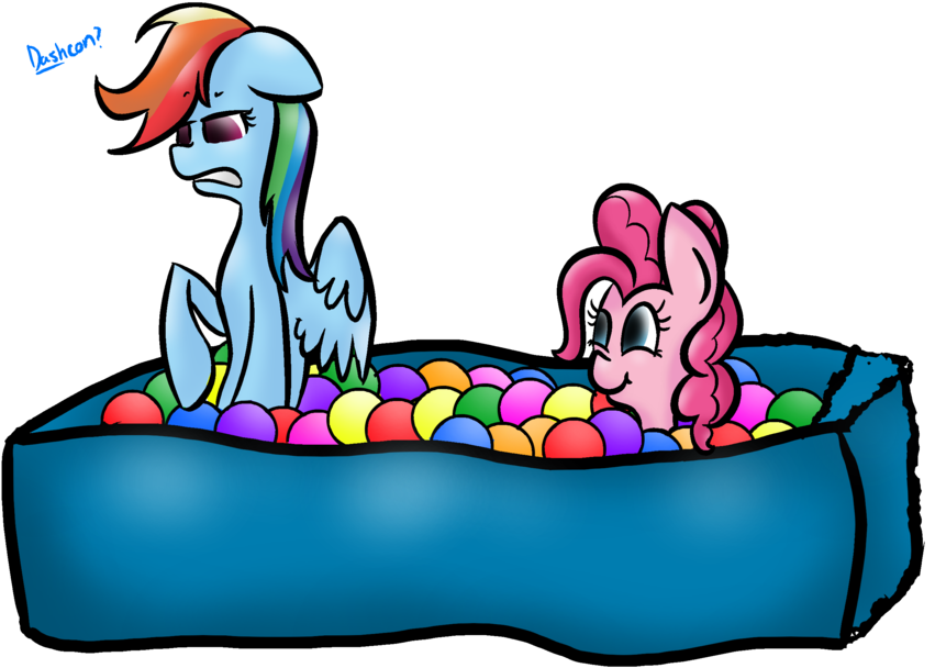 Melisong777, Ball Pit, Dashcon, Dialogue, Pinkie Pie, - Dashcon Rainbow Dash (1024x1024)