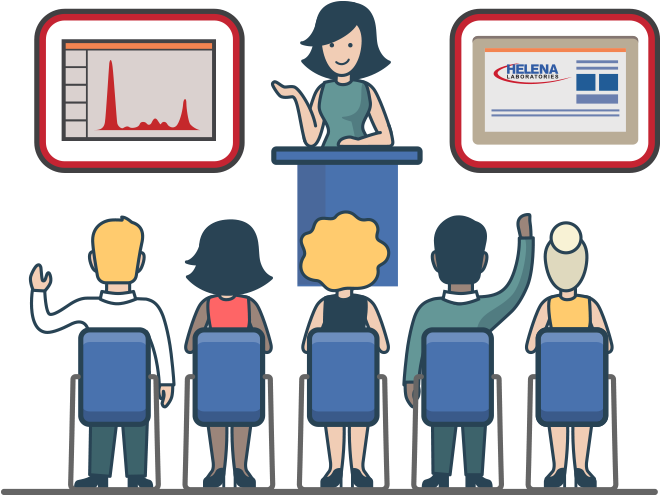 Immunofixation For Identification Of Monoclonal Gammopathies - Cartoon (808x510)