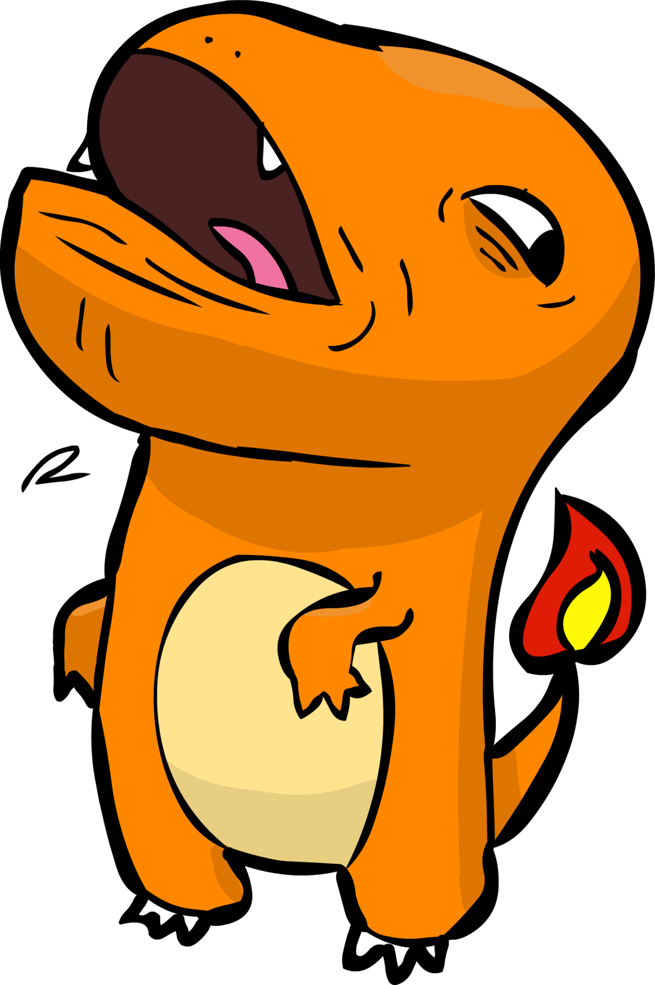 Orange Frog Clipart - Orange Frog Clipart (1276x1920)