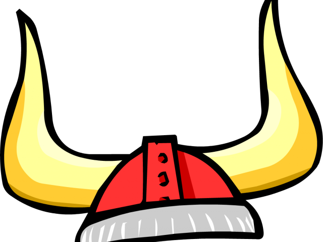 Viking Clipart Viking Helmet - Club Penguin Red Viking Helmet (640x480)