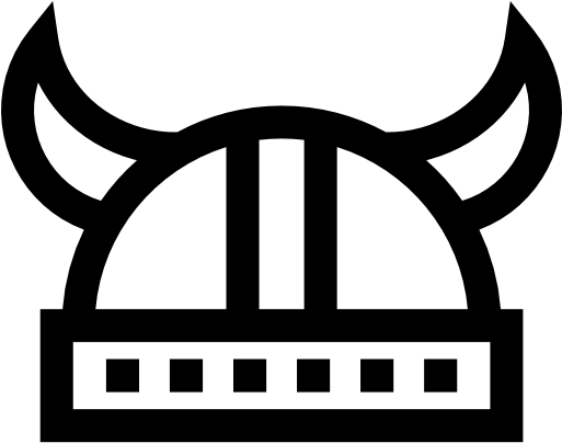 Viking Helmet Free Icon - Emblem (512x512)