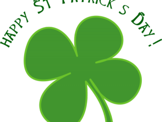 Patricks Day Clipart Symbol - Shamrock Clip Art (640x480)