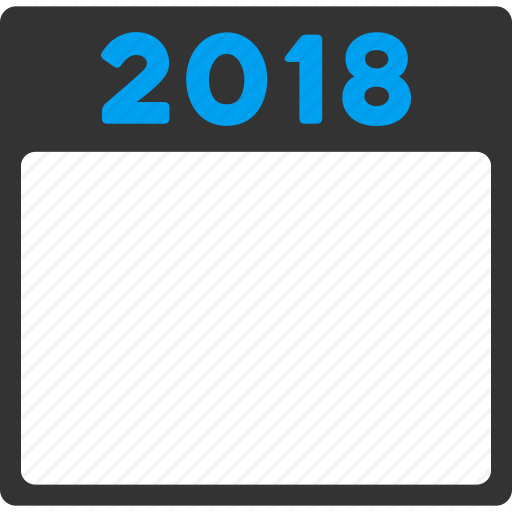 Calendar Icons Transparent - Year Icon 2017 (512x512)