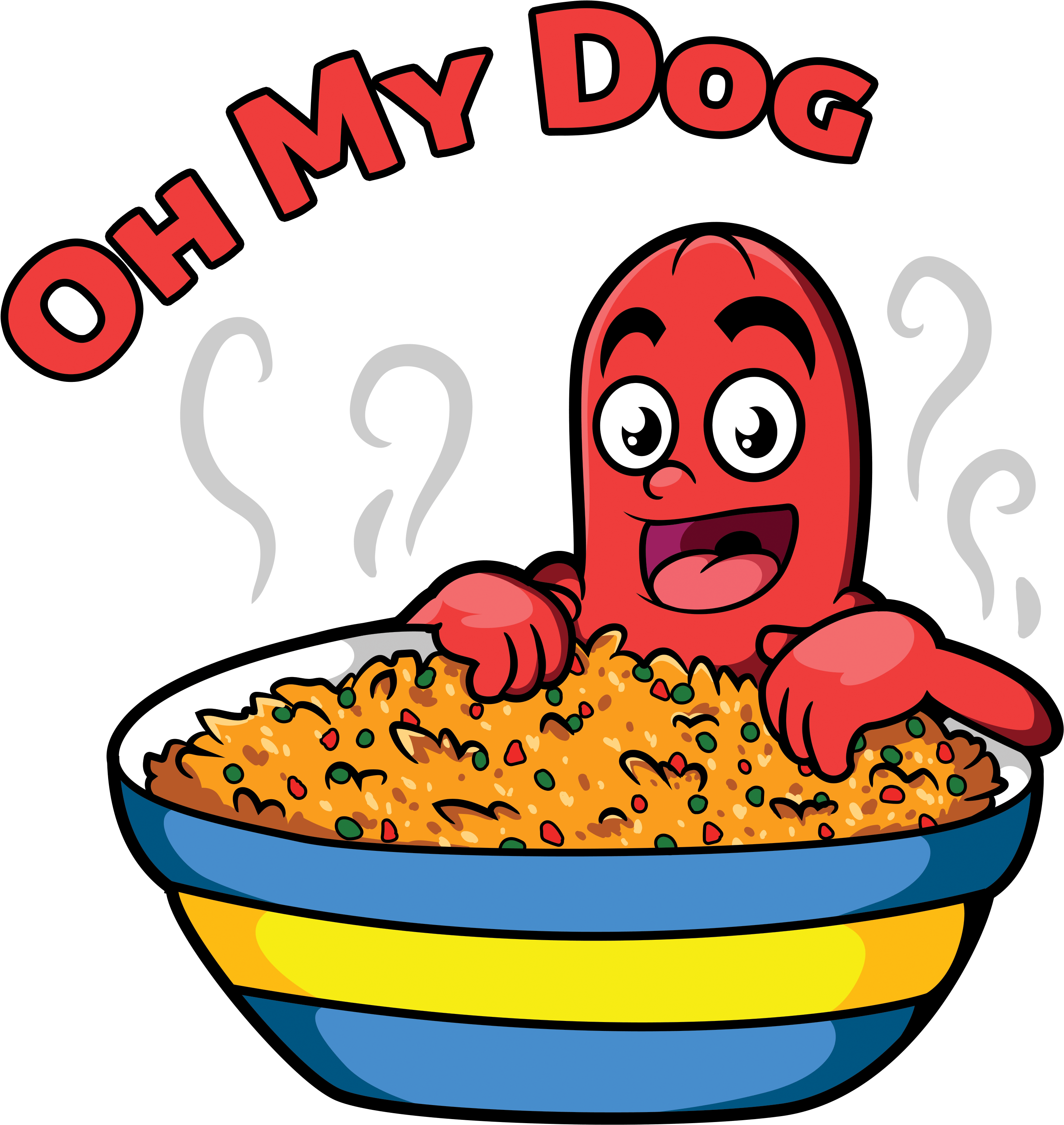 Png Dog Animated Cartoon Food Clipart Png Png Dog Animated - Cartoon (4500x3600)