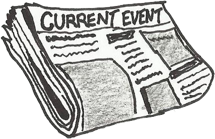 Dunbar's Current Events Class - Current Events Clip Art (453x300)