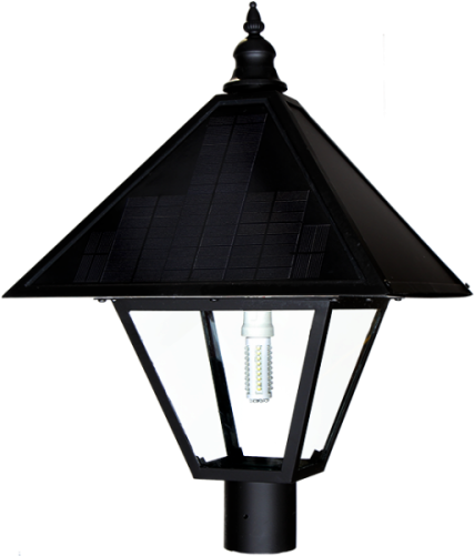 Remarkable Outdoor Pole Lamp Lights Lamp Light Solar - Light Pole Top (500x500)