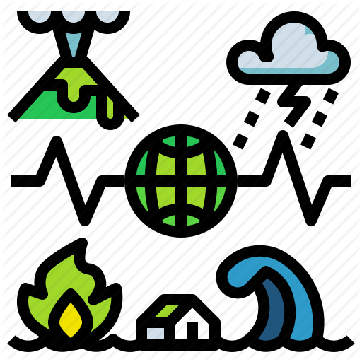 Earthquake Clipart City On Fire - Earthquake Clipart City On Fire (512x512)