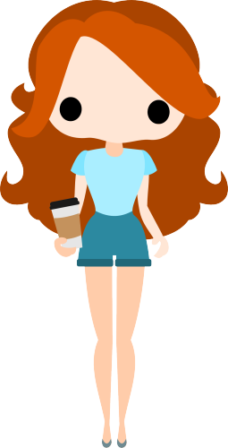 Tween Coffee Girl - Tween Coffee Girl (255x500)