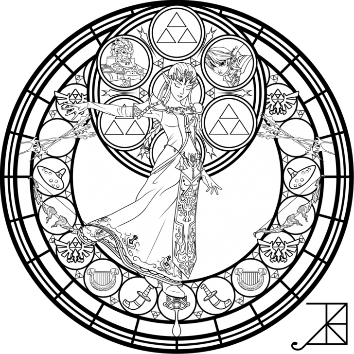 February 2019 Archives Page 224 57 Marvelous The Legend - Legend Of Zelda Coloring Pages (728x728)