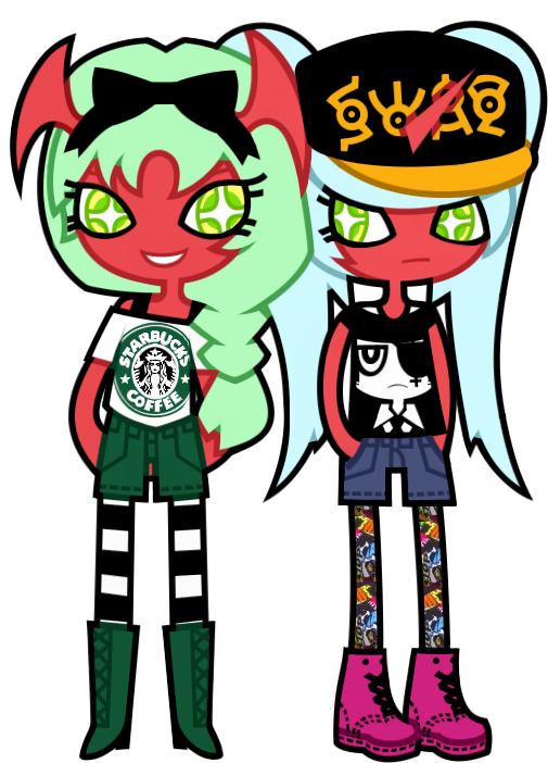 Swag Baby By Nekozneko On Deviantart - Panty And Stocking Nekozneko (551x734)