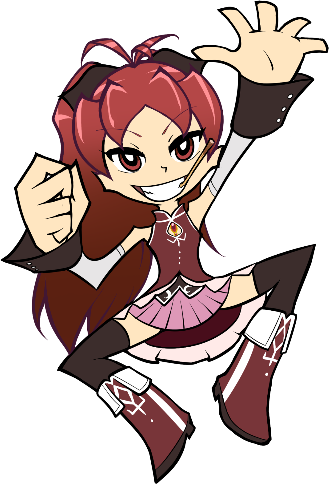 My Art Puella Magi Madoka Magica Madoka Mami Madoka - Gainax Style (1184x1920)