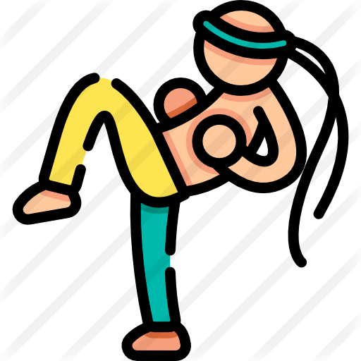Muay Thai Free Icon - Thai Flat Icon (512x512)