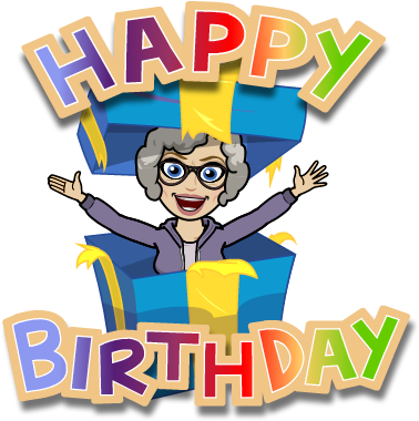 Happy Saturday Clipart - Birthday (398x398)
