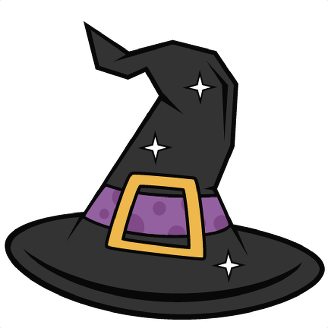 So Much Fun Paint An - Witch Hat Clipart Png.