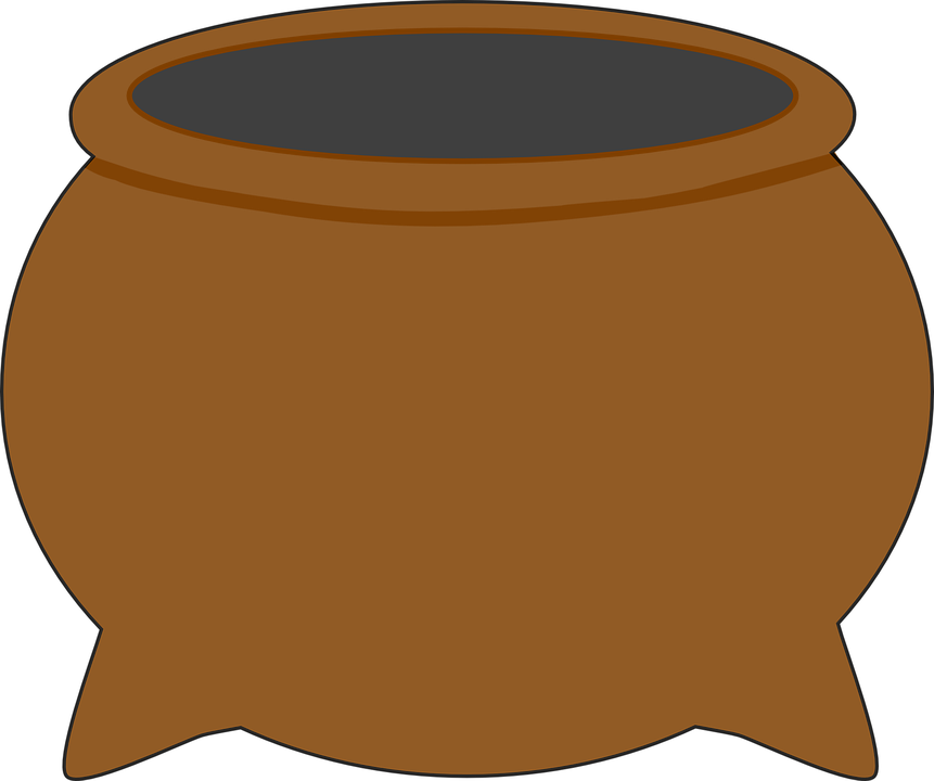Pot Kitchen Cook - Melting Pot Clip Art (861x720)