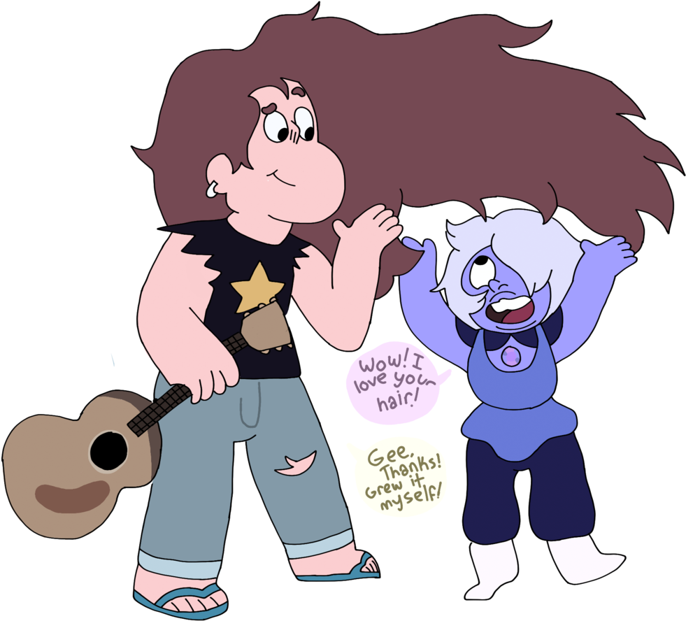 Young Greg And Amythest By Samim21 On Deviantart - Cartoon (1024x925)