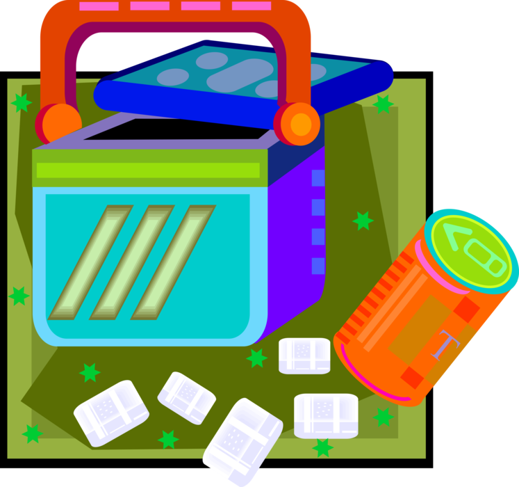 Vector Illustration Of Outdoor Recreational Activity - Vector Illustration Of Outdoor Recreational Activity (747x700)