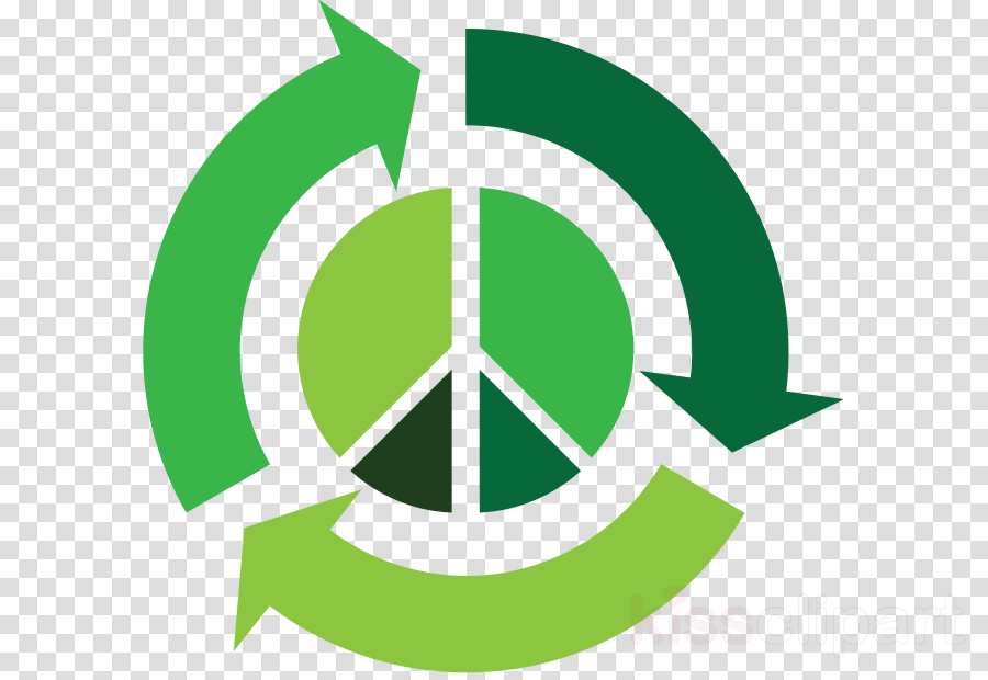 Recycle Peace Symbol Clipart Recycling Symbol Clip - 8 Ball Clipart (900x620)