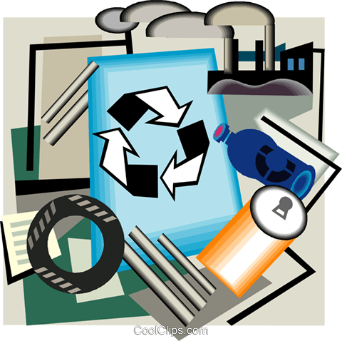 Recycling Symbol, Industry Royalty Free Vector Clip - Recycling Symbol, Industry Royalty Free Vector Clip (480x478)