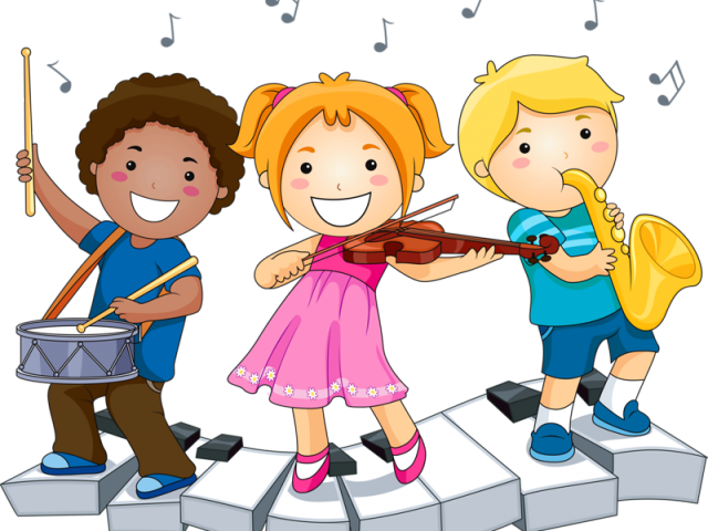Music Clipart Fun - Kids Clipart (640x480)