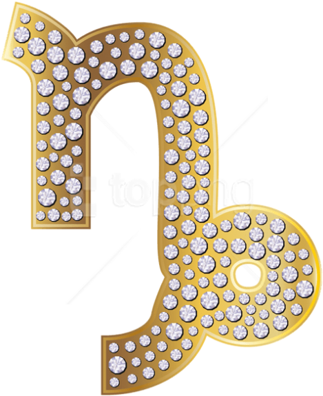 Free Png Download Caprrn Zodiac Sign Gold Clipart Png - Capricorn Gold Png (480x591)