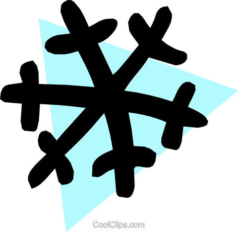 Snowflake Royalty Free Vector Clip Art Illustration - Airplane (480x467)