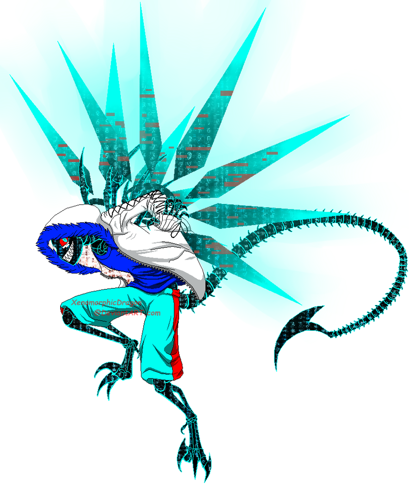 Christmas Gift Jeyawue By Xenomorphicdragon - Undervirus Xans (822x973)