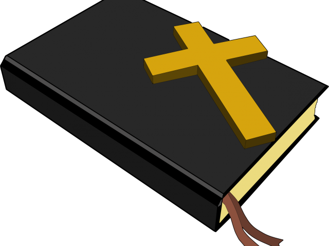 Christian Clipart Women's Day - Bible And Cross Clipart (640x480)